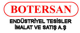 BOTERSAN ENÜSTRİYEL TESİSLER İMALAT VE SATIŞ A.Ş.